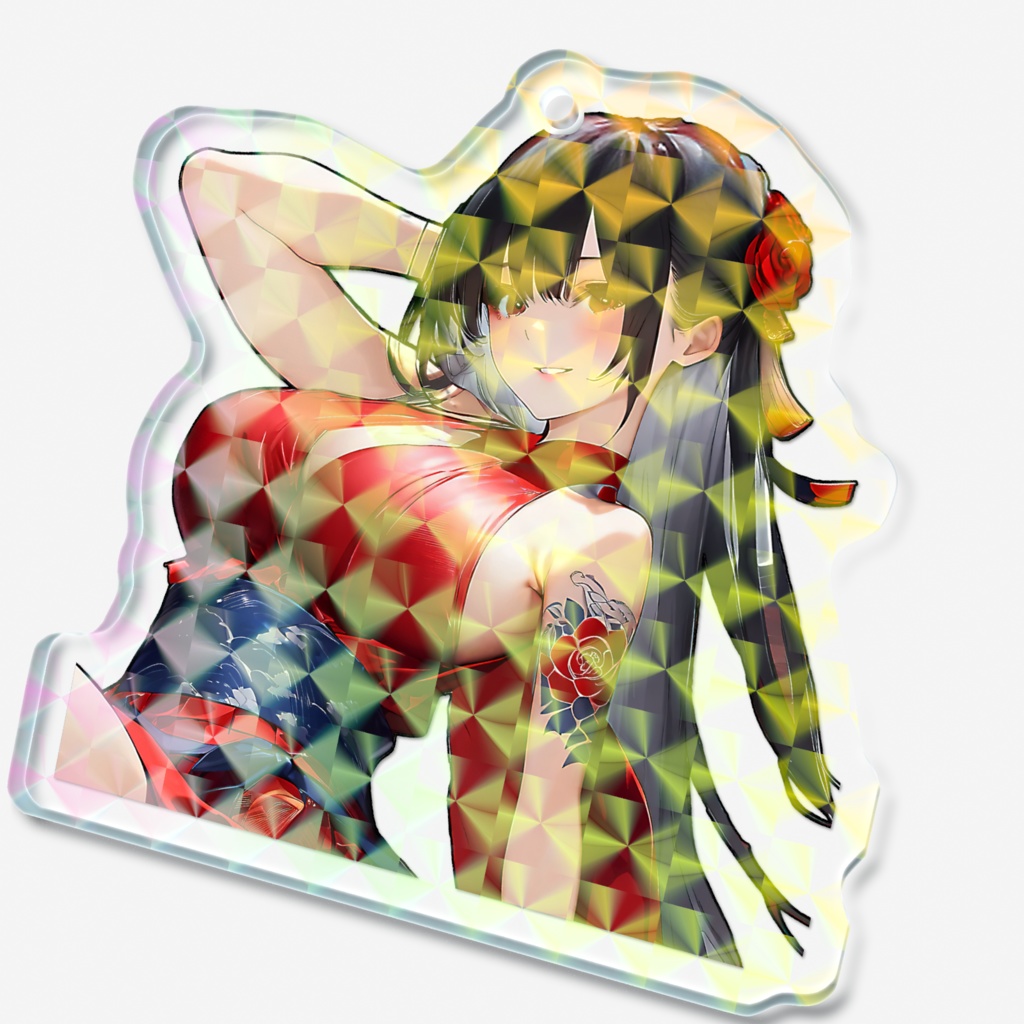 <アクリルキーホルダー>蠍座の女神:ふたりだけの秘密の砂浜