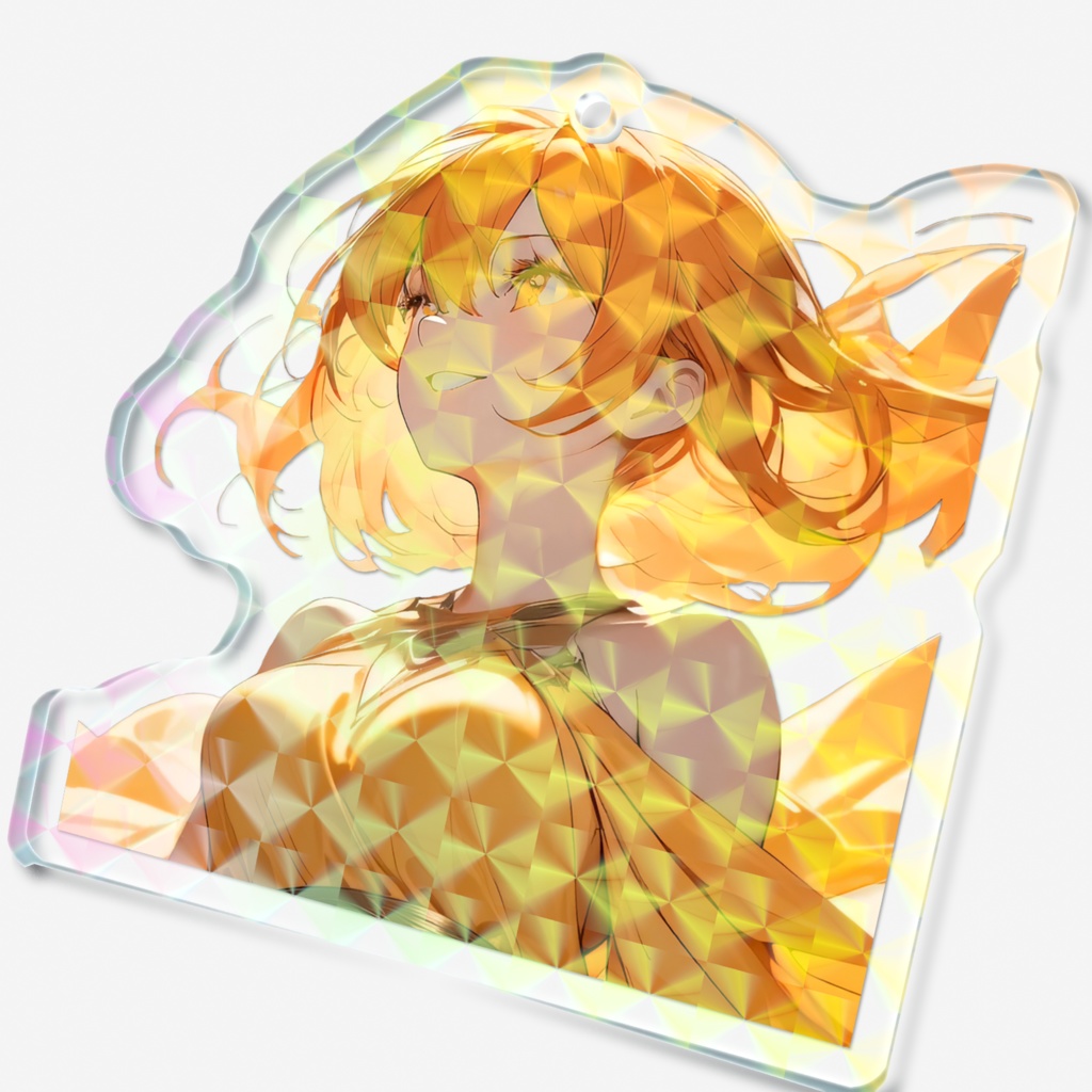 <アクリルキーホルダー>射手座の女神:雨あがりの日差しに触れたらなら