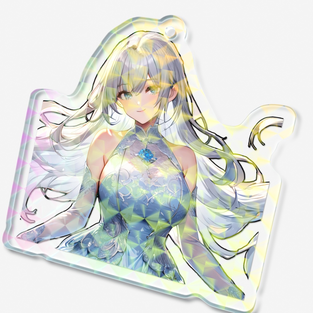 <アクリルキーホルダー>水瓶座の女神:暁の霞がゆるやかに晴れれば