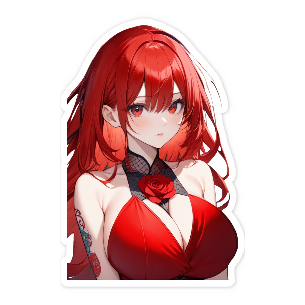 <スマホステッカー>蠍座の女神:迷い込んだハロウィンのユメの中