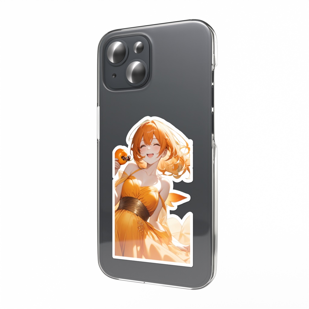 <スマホステッカー>射手座の女神:秋の実りが私を笑顔にしてくれる