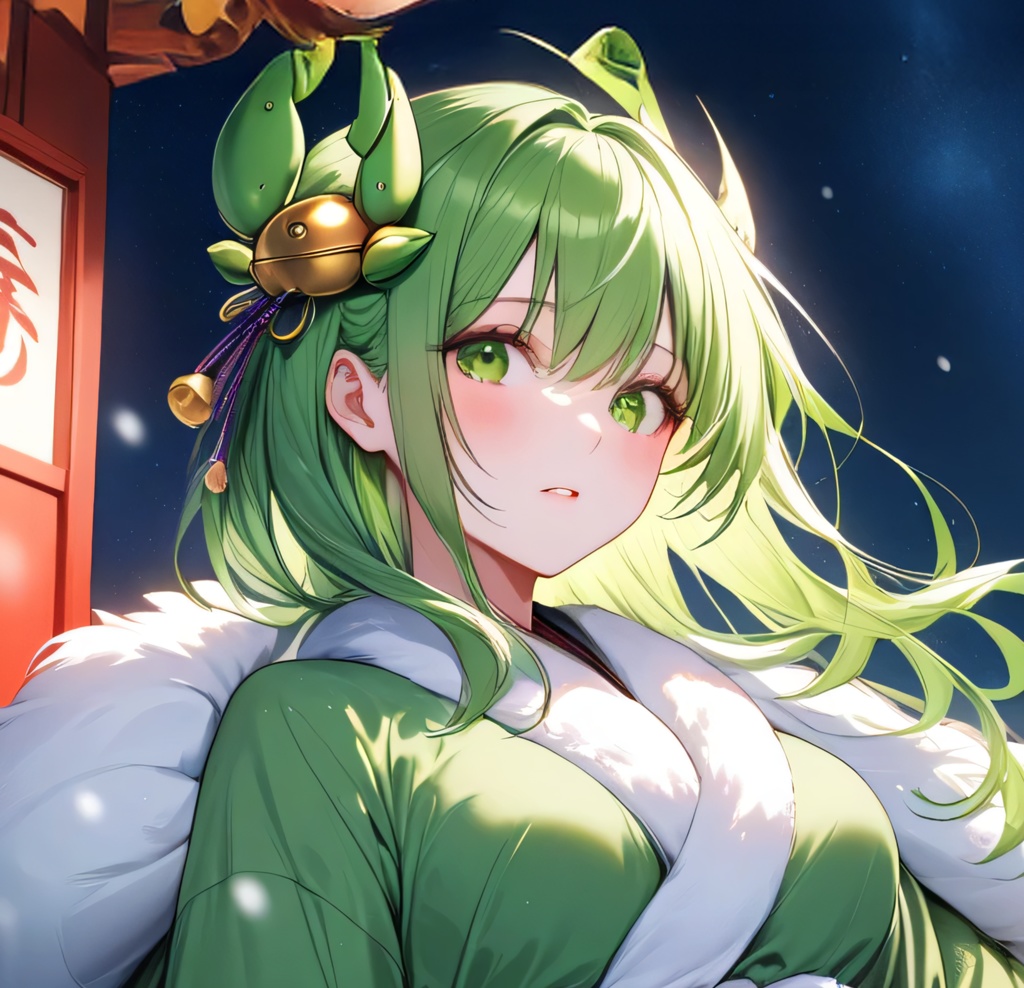 <無料DL版BGM>蟹座の女神：雪の舞う大晦日の夜はとても寒く_フリーBGM