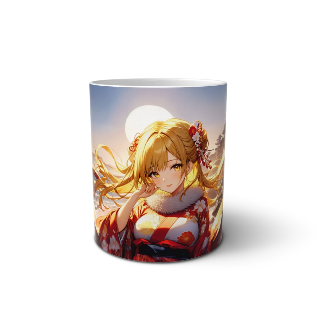 <マグカップ>獅子座の女神：新しい年の始まりはあたたかな太陽とともに