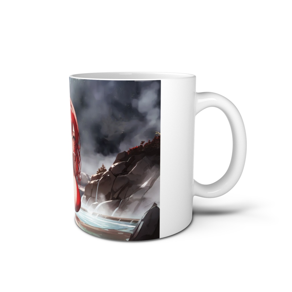 <マグカップ>蠍座の女神:湯けむりの中彼女は微笑む