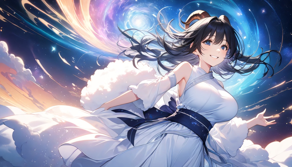 <イラスト>牡羊座 再構成シリーズ2025_Vol.1