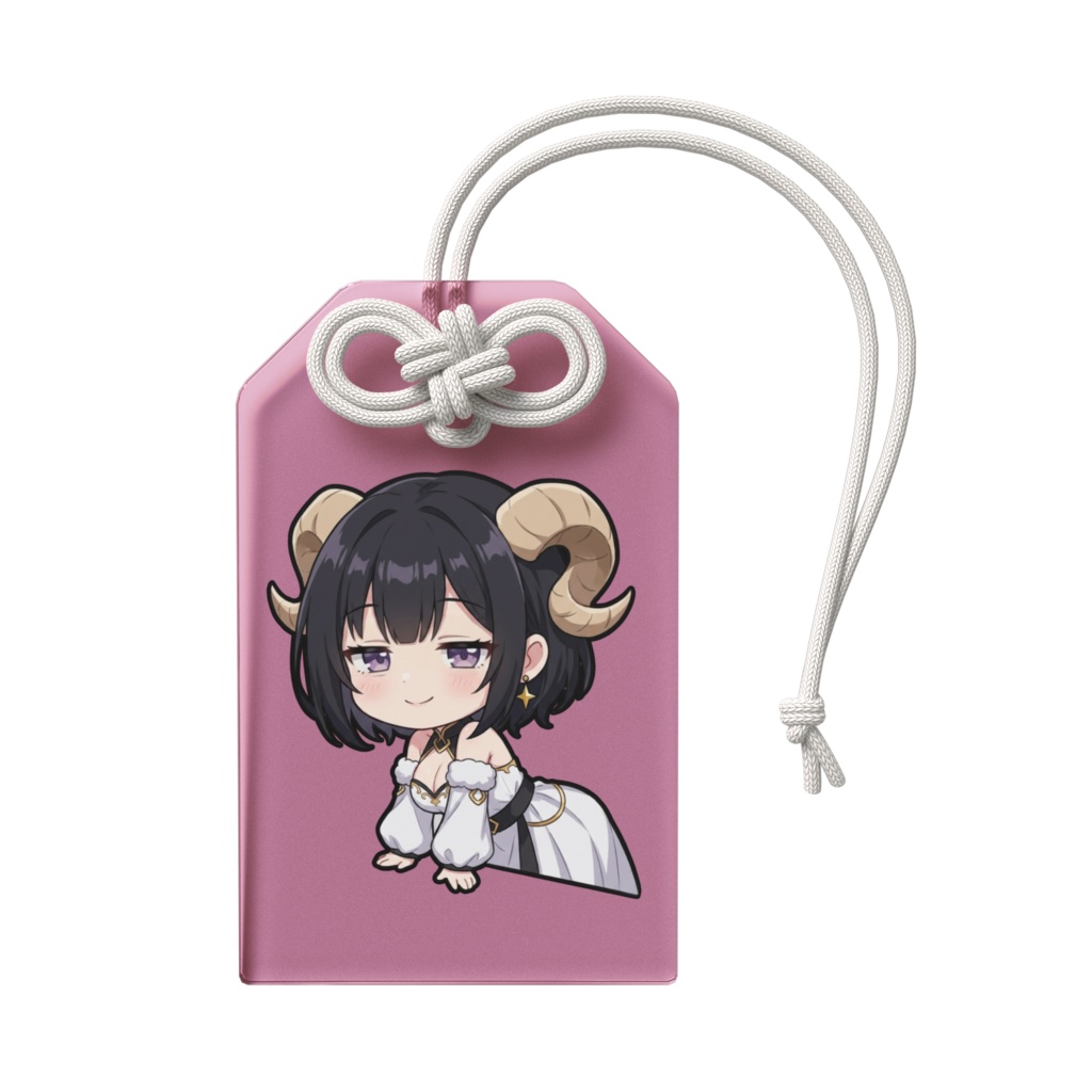 【恋愛お守り】12星座ちびキャラ~牡羊座女神01~