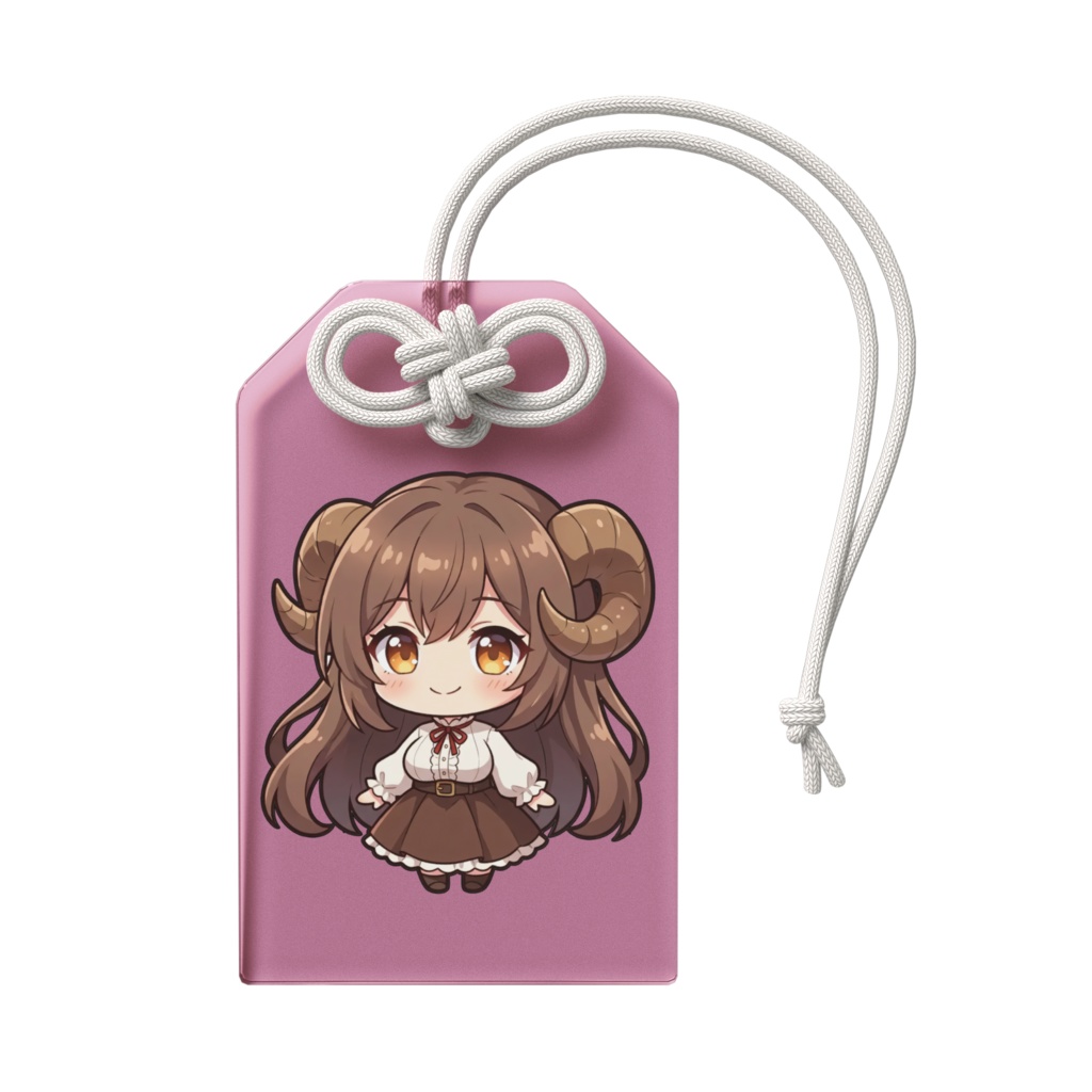 【恋愛お守り】12星座ちびキャラ~牡牛座女神01~