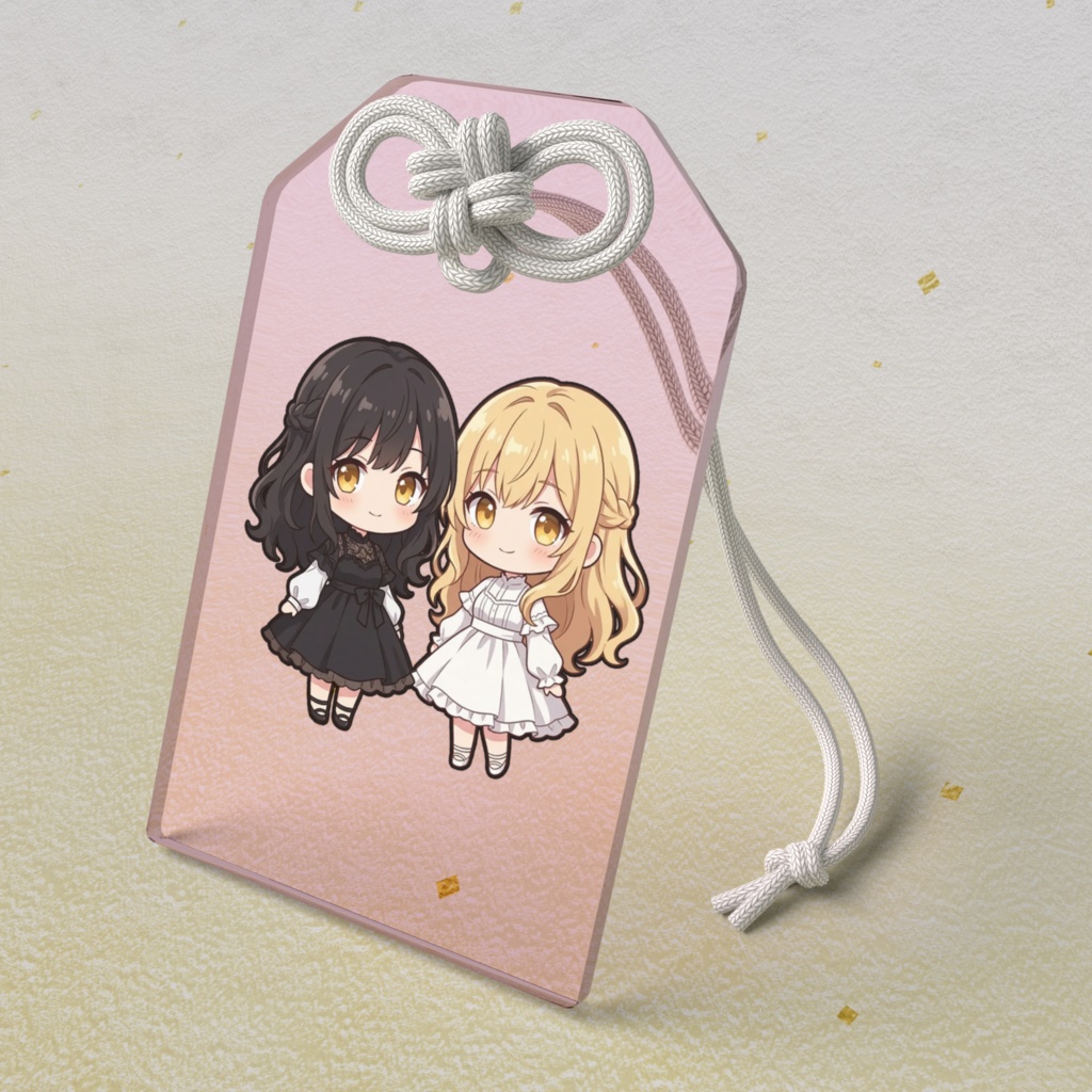 【恋愛お守り】12星座ちびキャラ~双子座女神01~