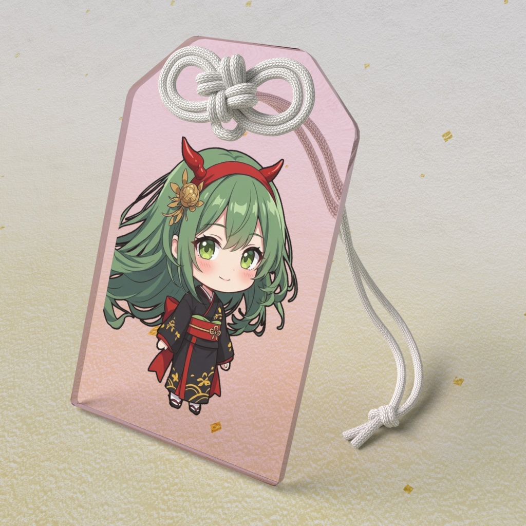 【恋愛お守り】12星座ちびキャラ~蟹座女神01~