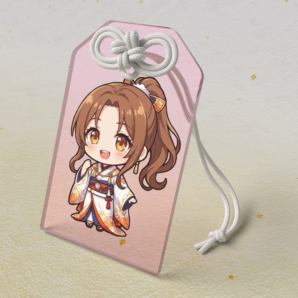 【恋愛お守り】12星座ちびキャラ~天秤座女神01~