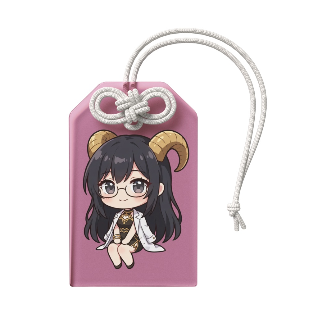 【恋愛お守り】12星座ちびキャラ~山羊座女神01~