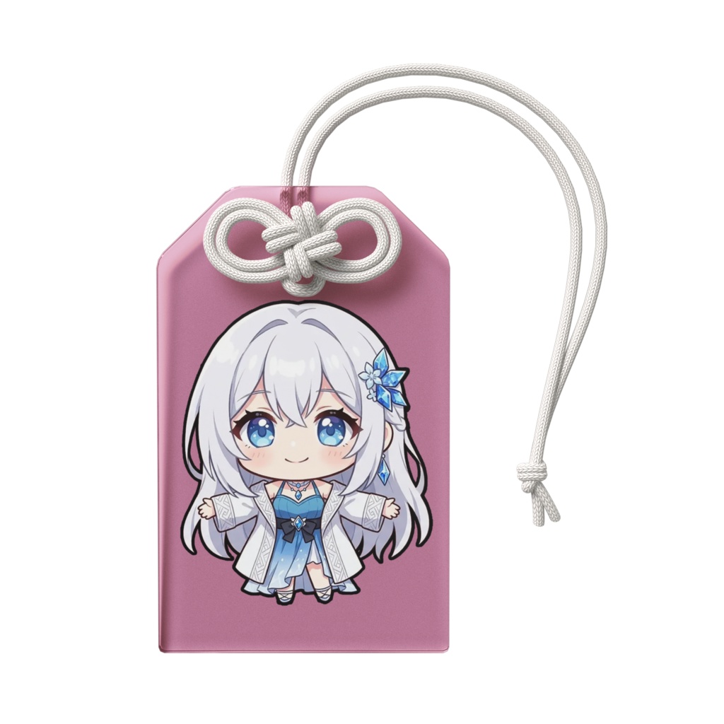 【恋愛お守り】12星座ちびキャラ~水瓶座女神01~