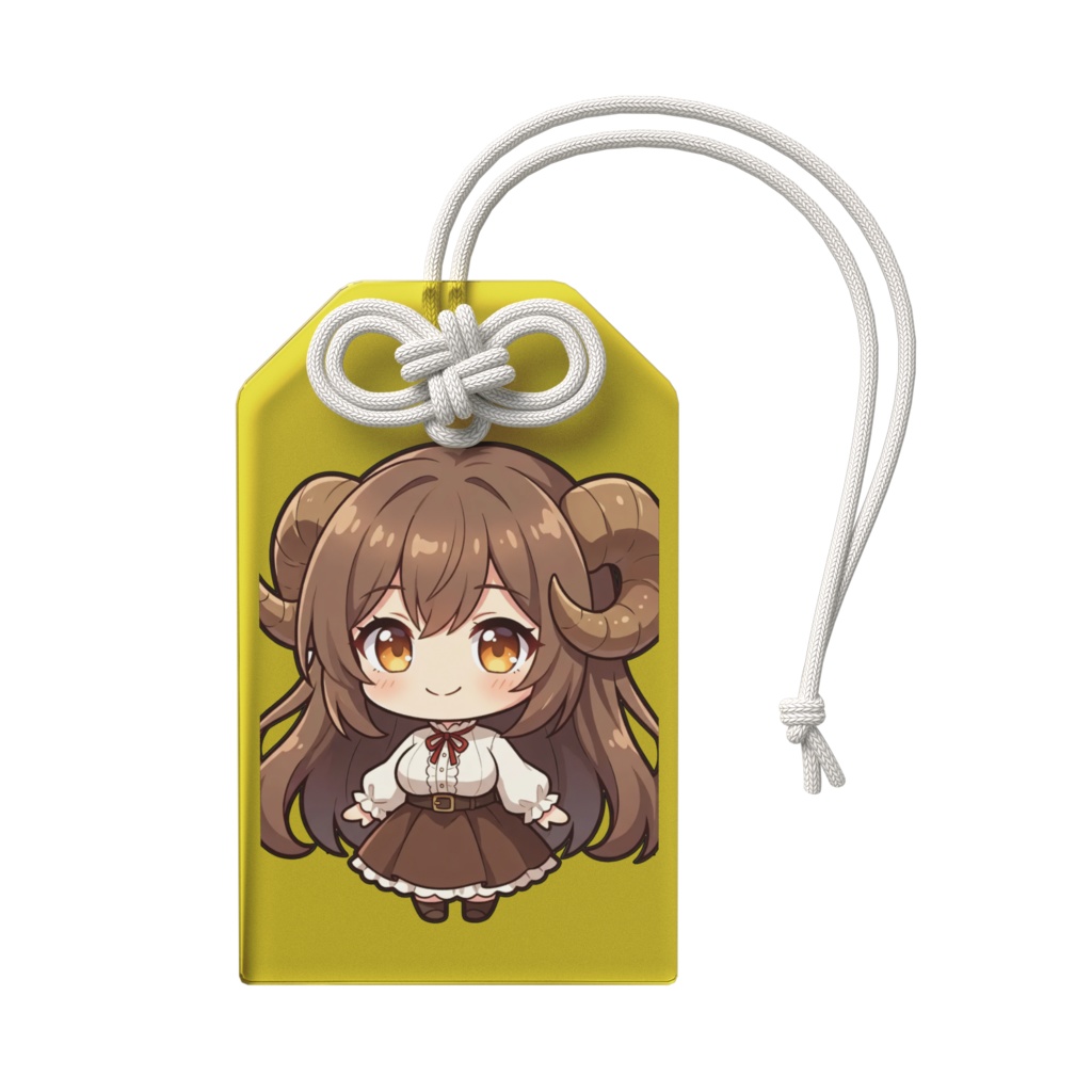 【金運お守り】12星座ちびキャラ~牡牛座女神01~