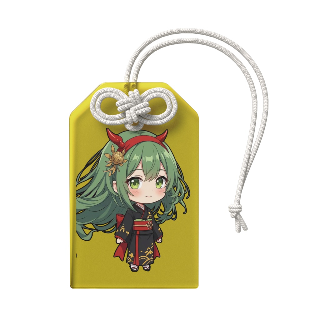 【金運お守り】12星座ちびキャラ~蟹座女神01~