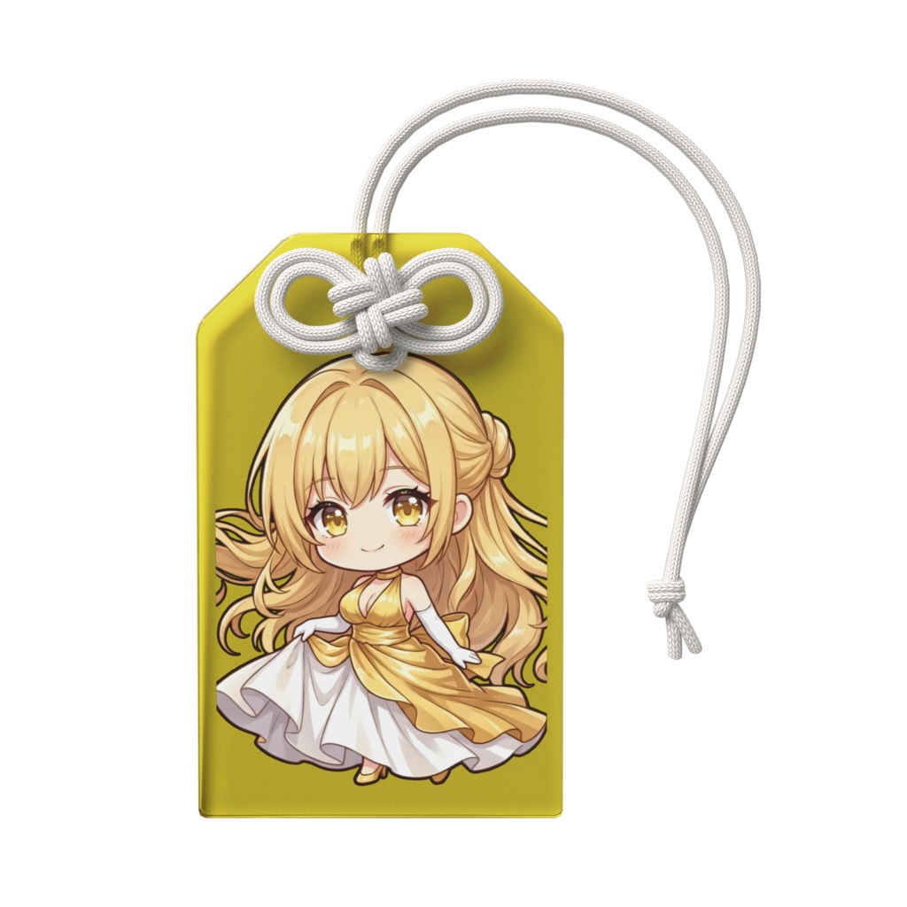 【金運お守り】12星座ちびキャラ~獅子座女神01~