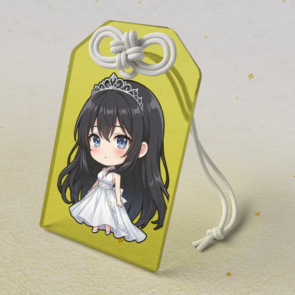 【金運お守り】12星座ちびキャラ~乙女座女神01~