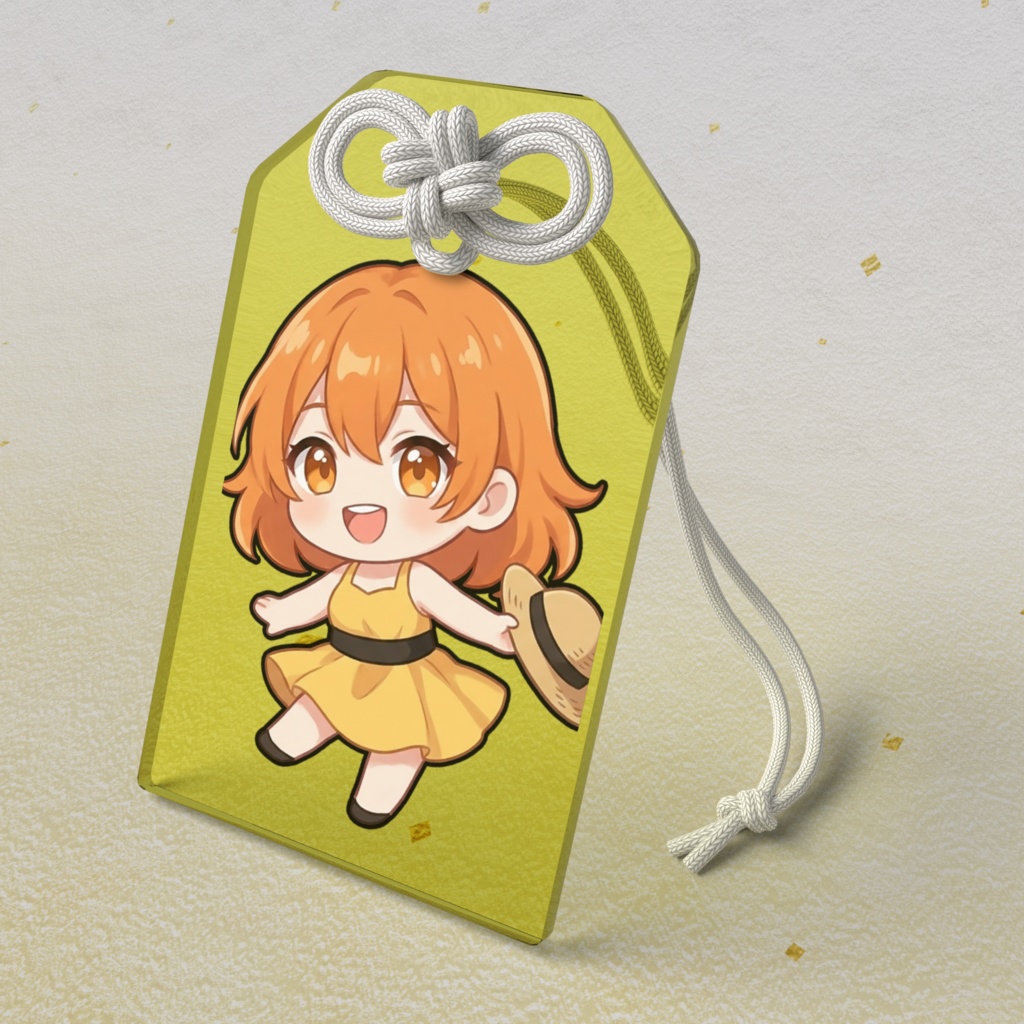 【金運お守り】12星座ちびキャラ~射手座女神01~