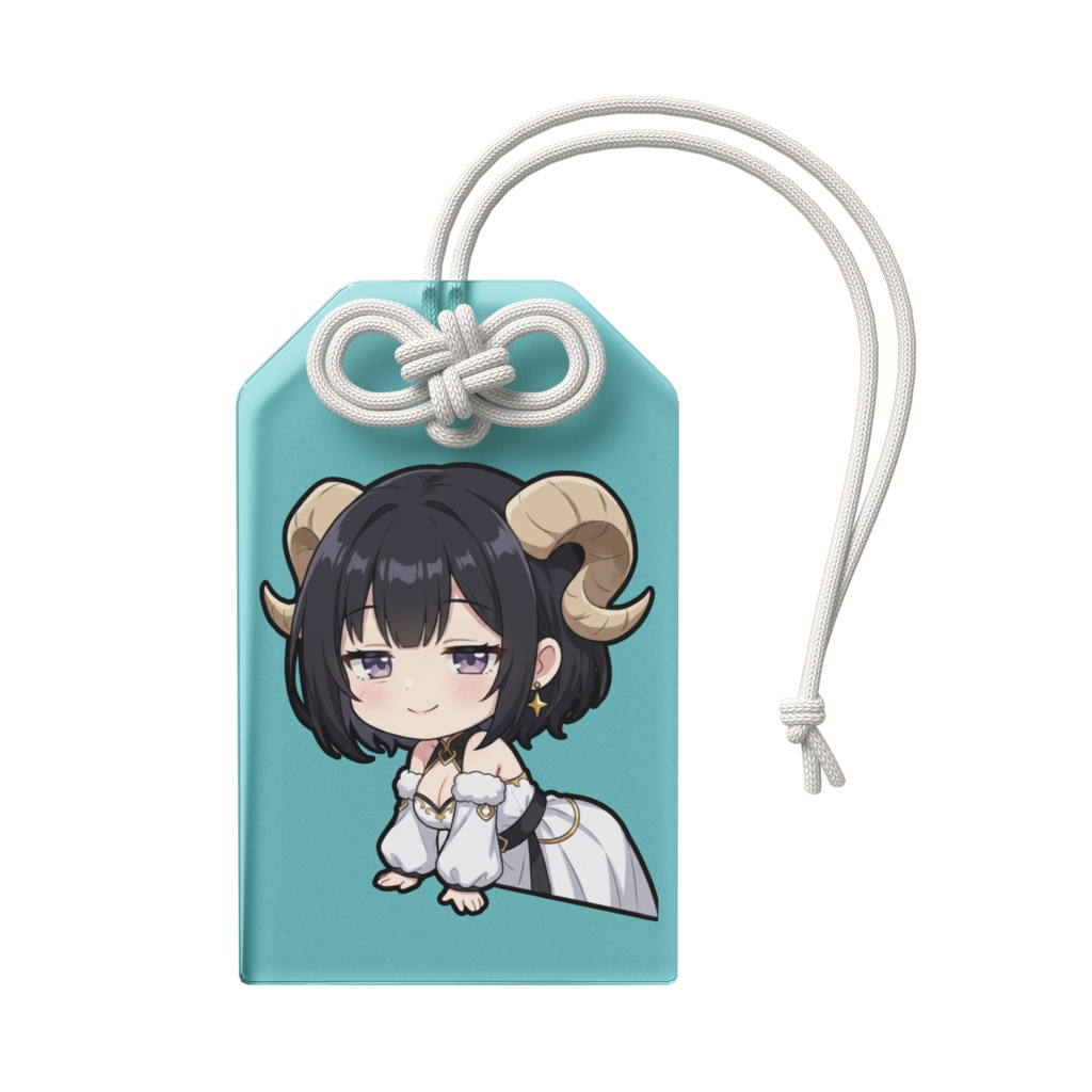 【勉強仕事運お守り】12星座ちびキャラ~牡羊座女神01~