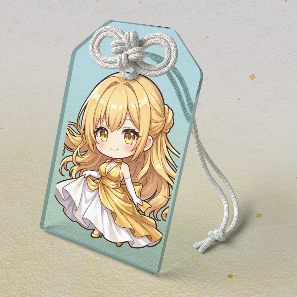 【勉強仕事運お守り】12星座ちびキャラ~獅子座女神01~