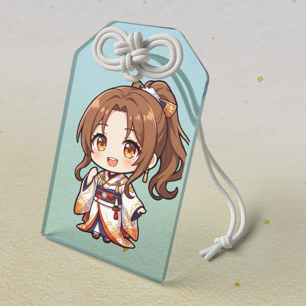 【勉強仕事運お守り】12星座ちびキャラ~天秤座女神01~