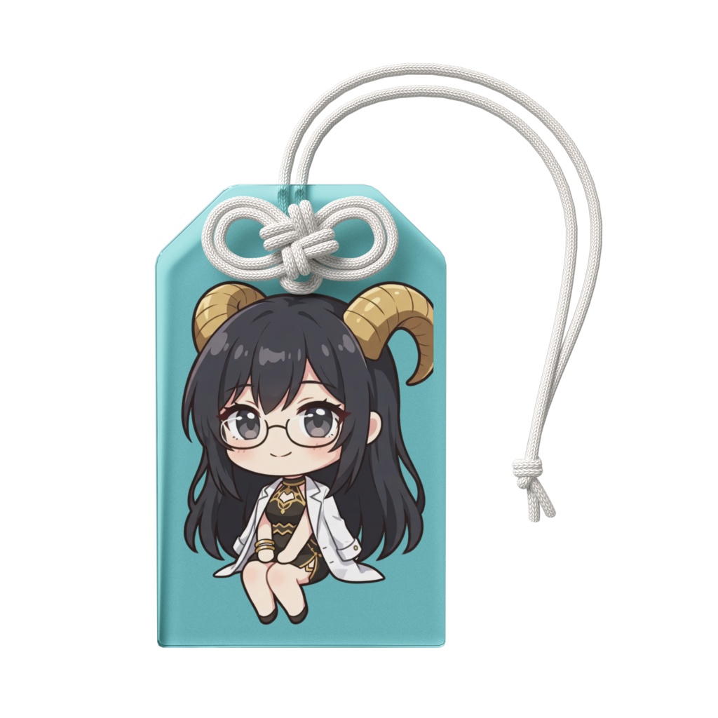 【勉強仕事運お守り】12星座ちびキャラ~山羊座女神01~