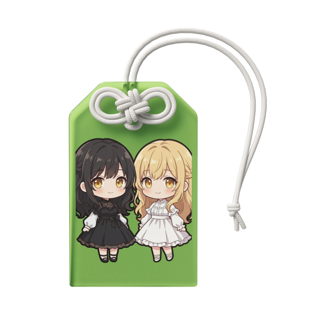 【健康運お守り】12星座ちびキャラ~双子座女神01~