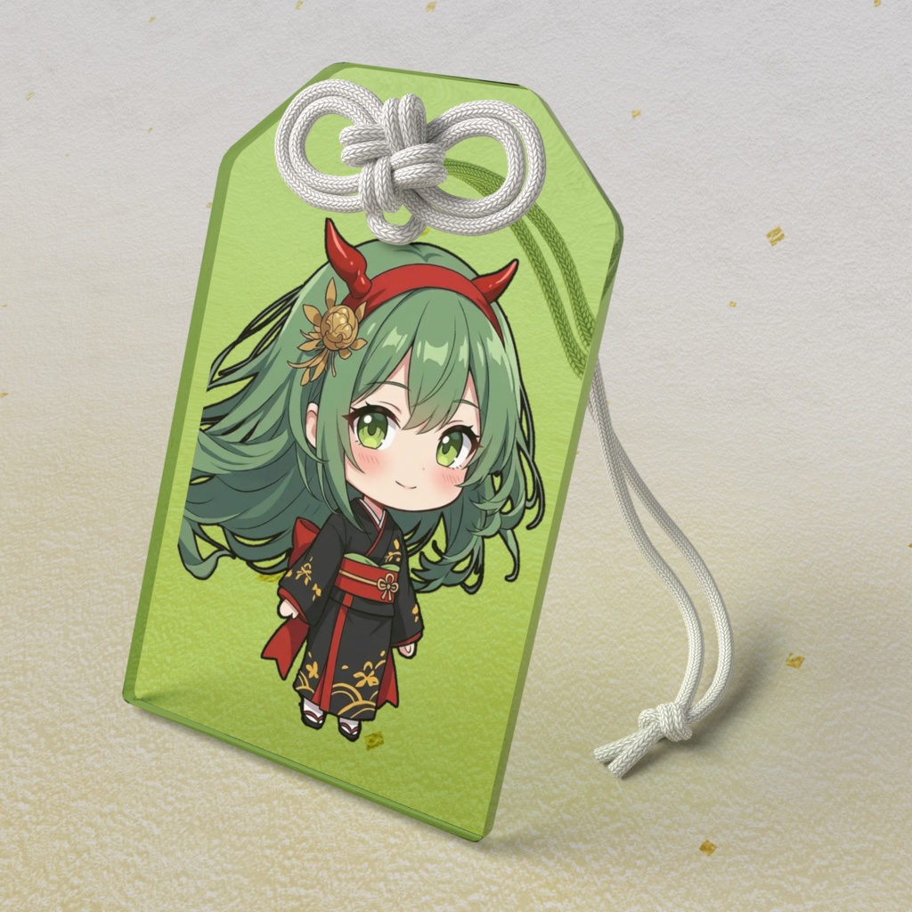 【健康運お守り】12星座ちびキャラ~蟹座女神01~