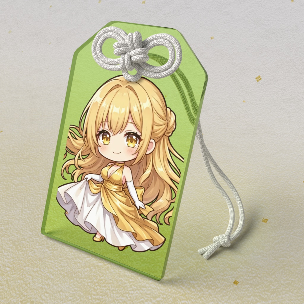 【健康運お守り】12星座ちびキャラ~獅子座女神01~