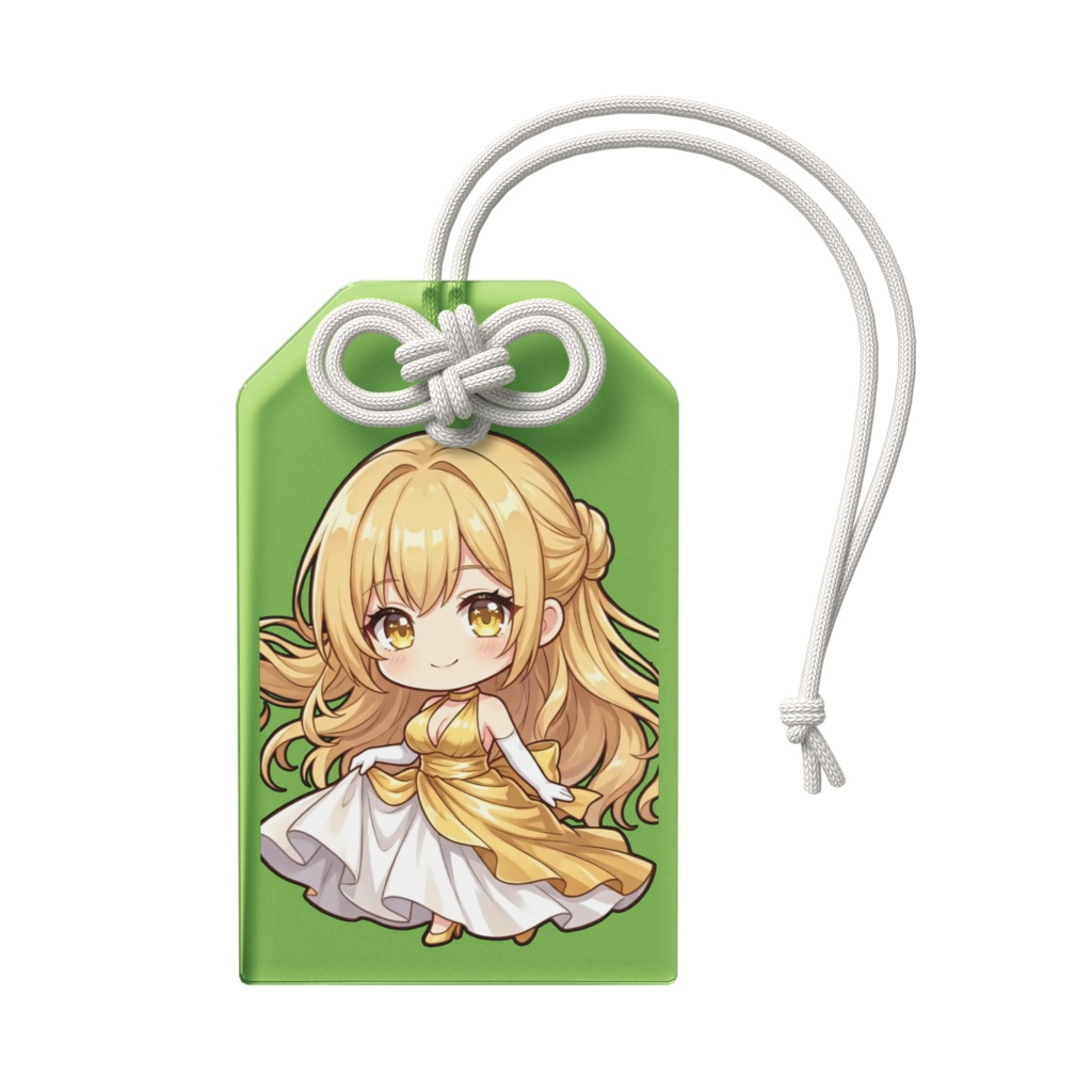 【健康運お守り】12星座ちびキャラ~獅子座女神01~