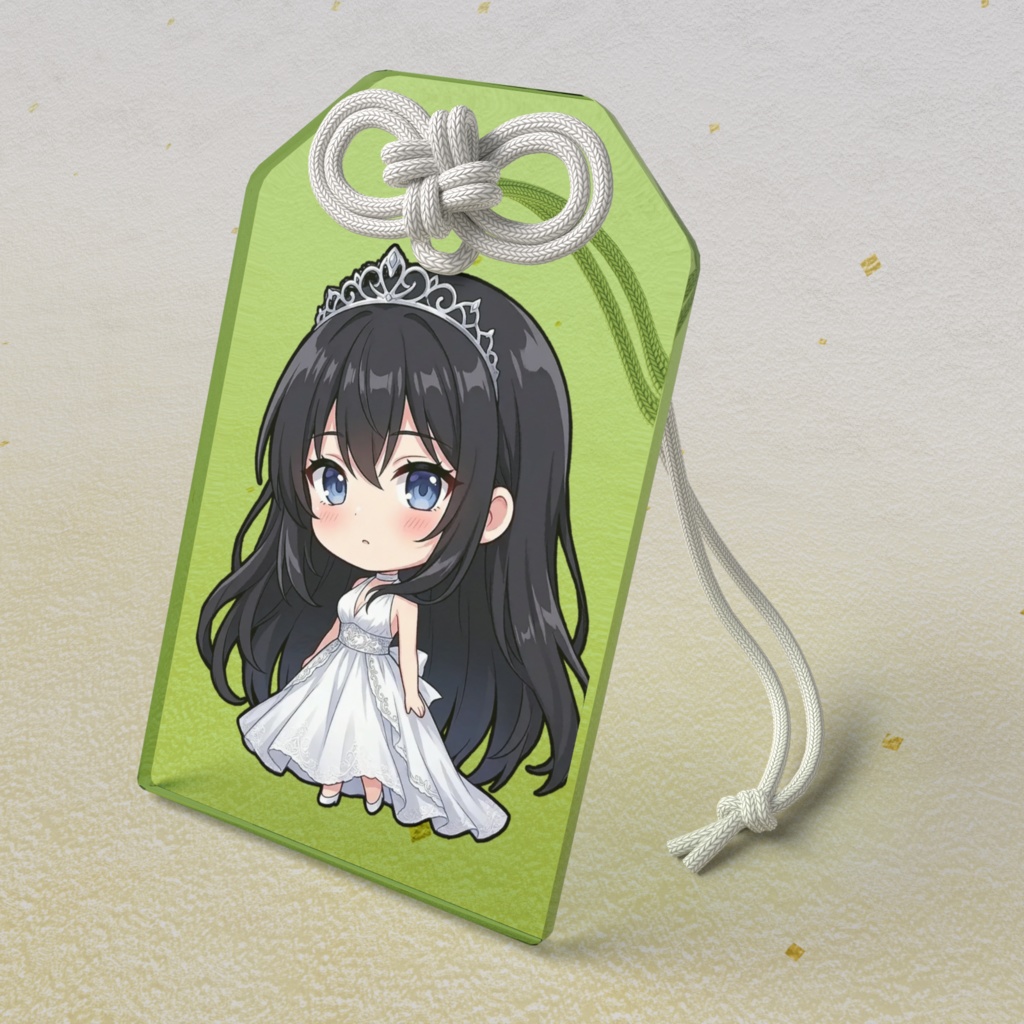 【健康運お守り】12星座ちびキャラ~乙女座女神01~