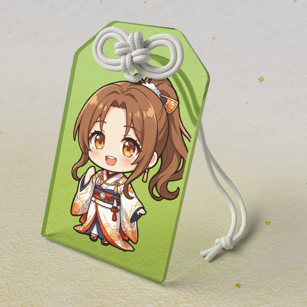 【健康運お守り】12星座ちびキャラ~天秤座女神01~