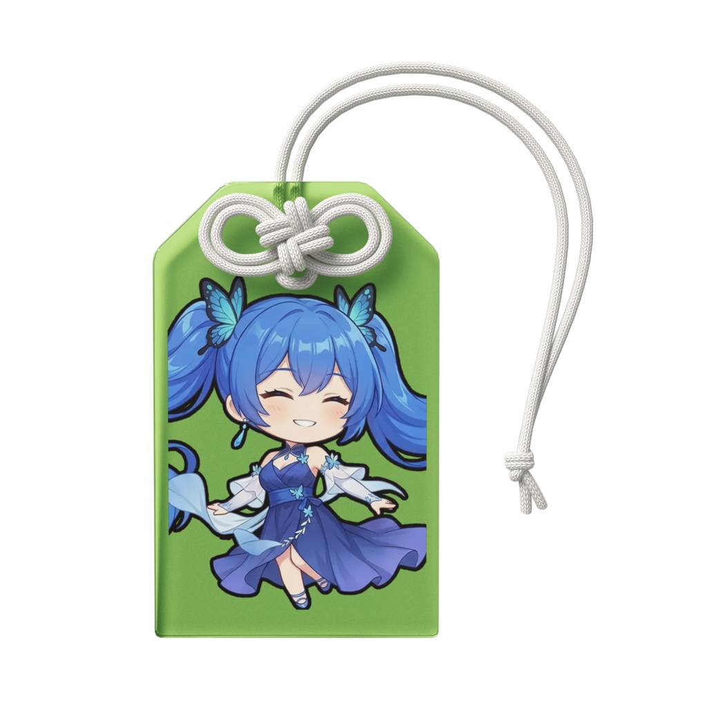 【健康運お守り】12星座ちびキャラ~魚座女神01~