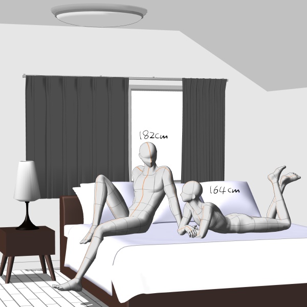 【クリスタ用】壁・床・天井追加5種セット【3D素材】