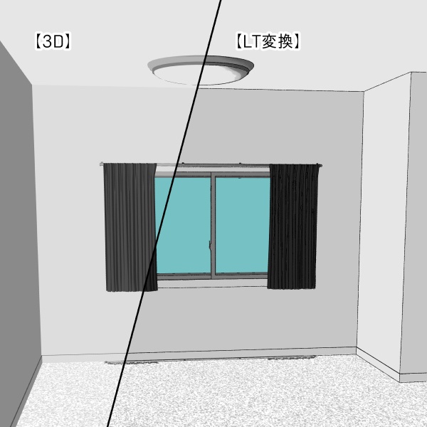 【クリスタ用】壁・床・天井追加5種セット【3D素材】