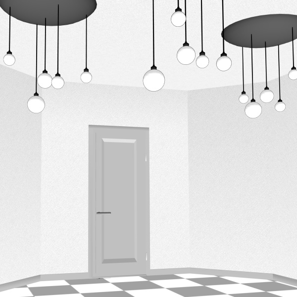 【クリスタ用】壁・床・天井5種セット【3D素材】