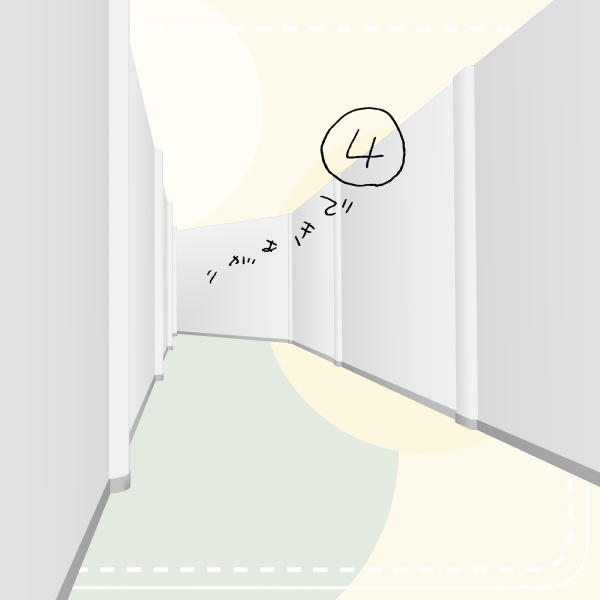 【クリスタ用】繋がる壁2種【3D素材】