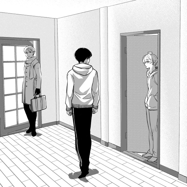 【クリスタ用】ドア4種【3D素材】