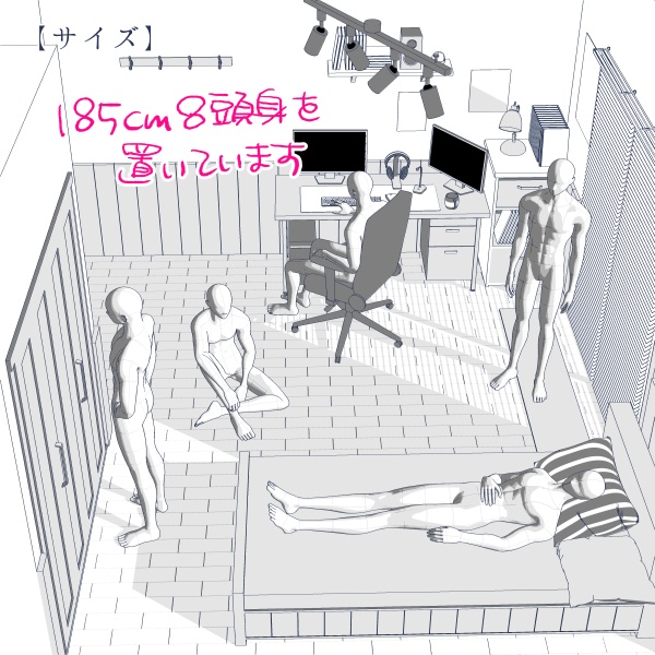 【2次創作】7room