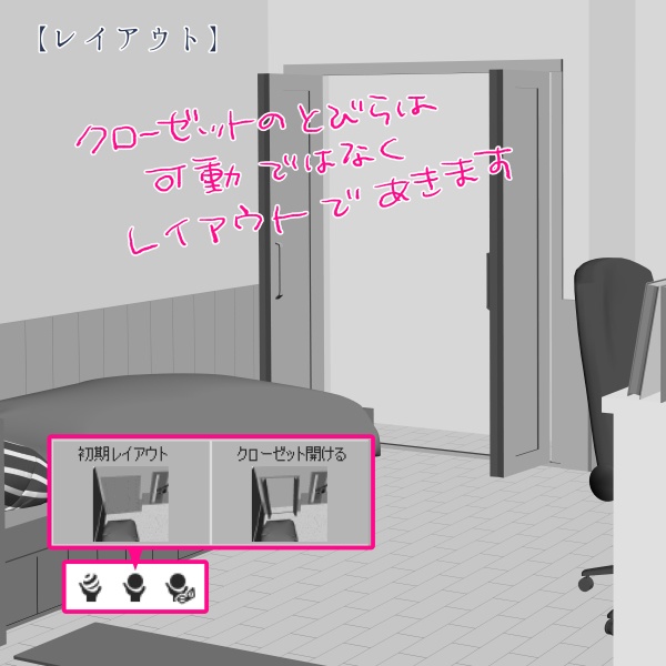 【2次創作】7room