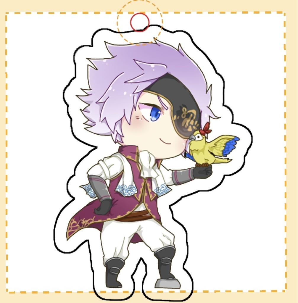 お好きな元親お選びくださいアクキー 2