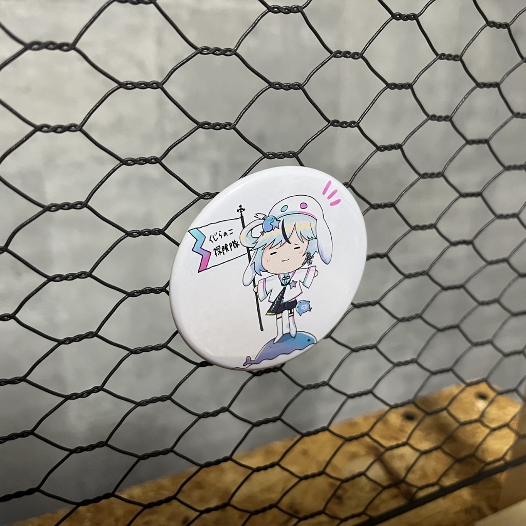 【非公式同人アイテム】パレプロ缶バッチ SD夏渚まはろ