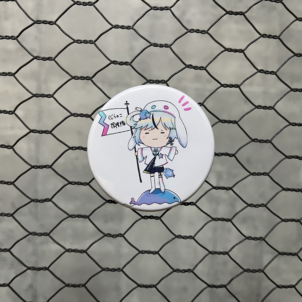 【非公式同人アイテム】パレプロ缶バッチ SD夏渚まはろ