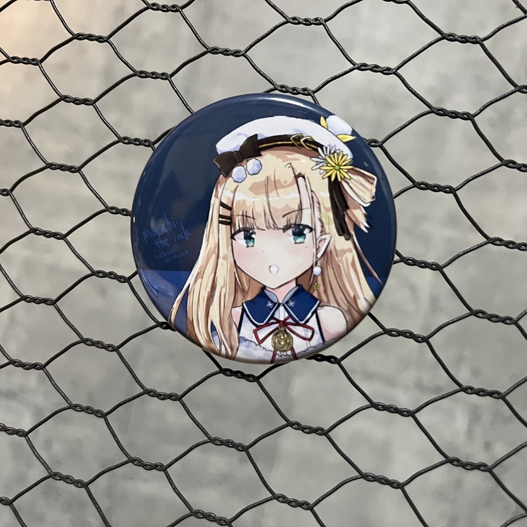 【非公式同人アイテム】パレプロ缶バッチ 茉白モモナA