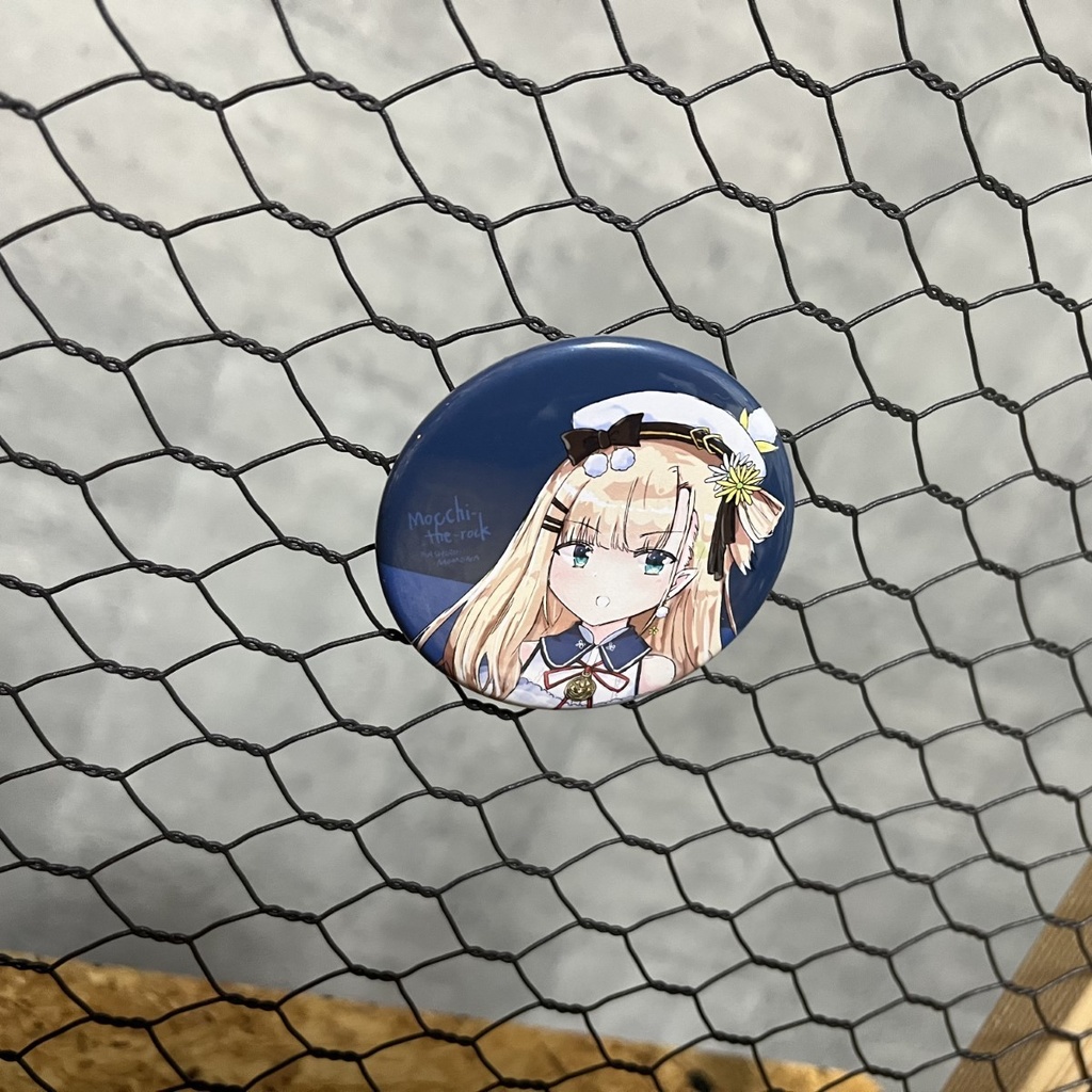 【非公式同人アイテム】パレプロ缶バッチ 茉白モモナA