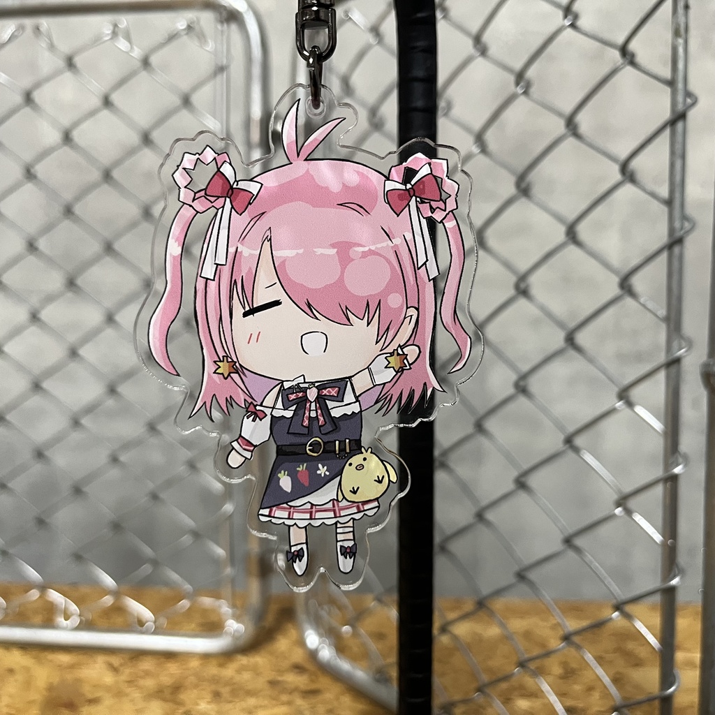 【非公式同人アイテム】パレプロアクキー 江波キョウカ