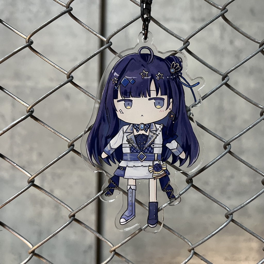 【非公式同人アイテム】蒼羽未音アクキー