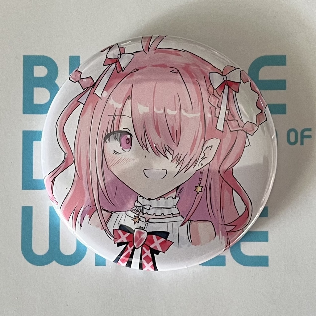 【非公式同人アイテム】パレプロ缶バッチ 江波キョウカB
