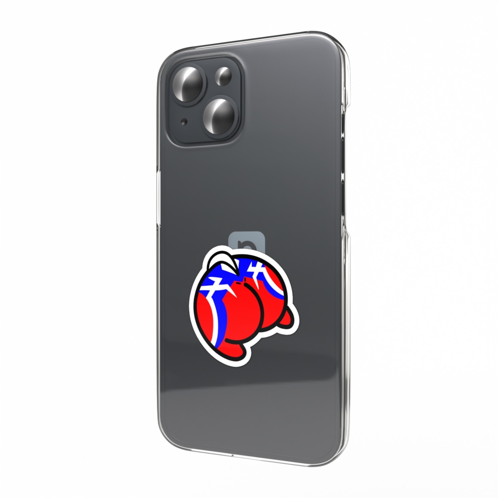 プリケツスマホステッカー　ウルトラマンゼロ