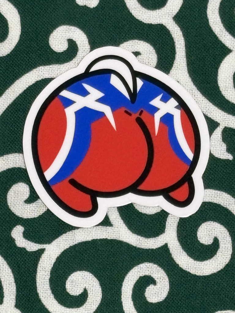 プリケツスマホステッカー ウルトラマンゼロ