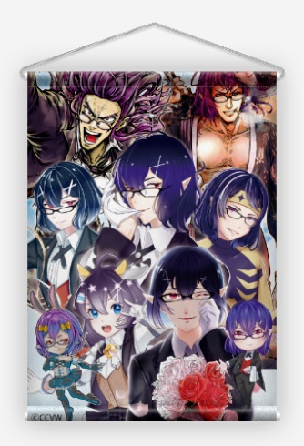 タペストリー 白風クロウ B2サイズ 4月発送予定